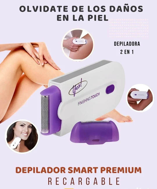 DEPILADORA YES RECARGABLE 2 EN 1
